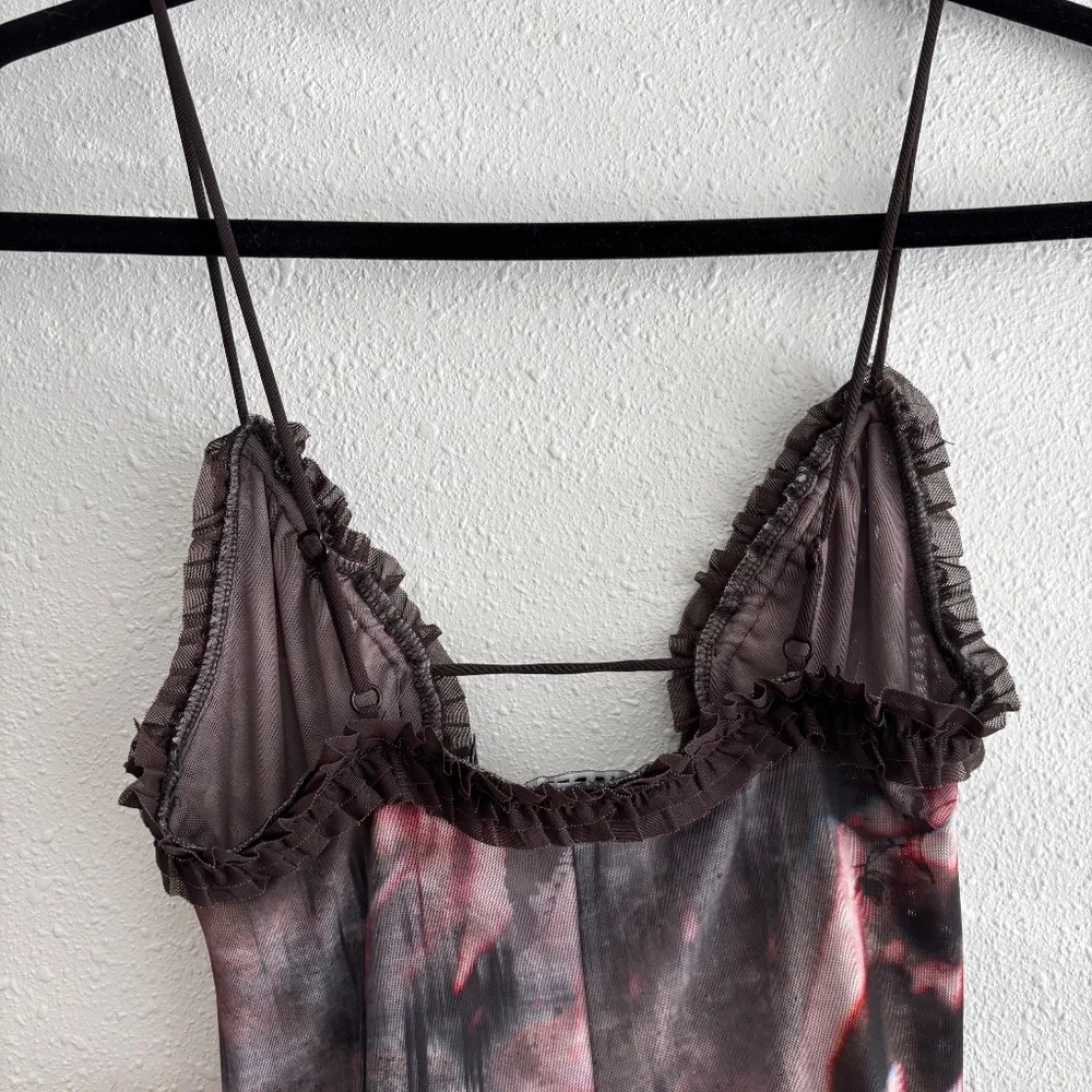Jaded London Black and Purple Mini Dress - Picture 6 of 8